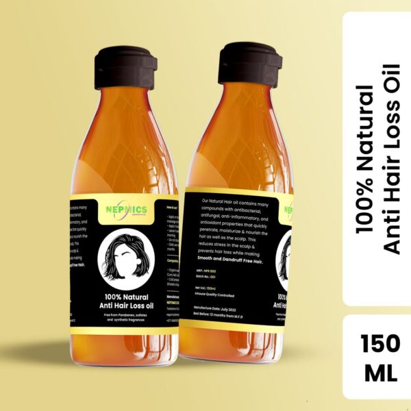 Nepomics Natural Anti Hair Loss Oil